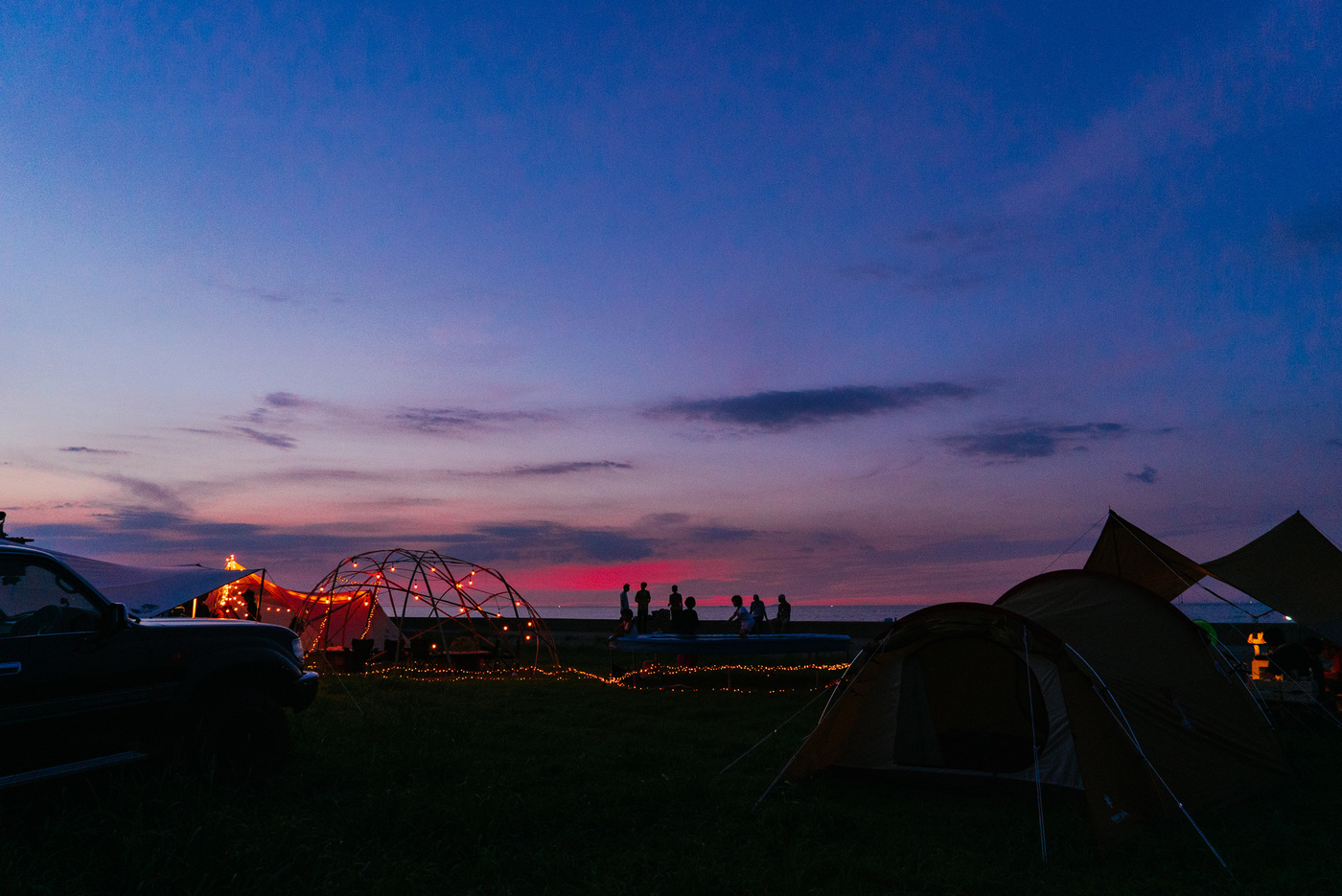キャンプ場風景