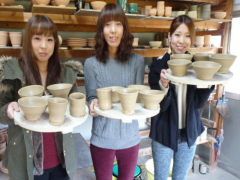 結婚式でのご両親へのブライダルギフトが陶芸体験 福岡 で手作りできます 上野焼中村真瑞窯元