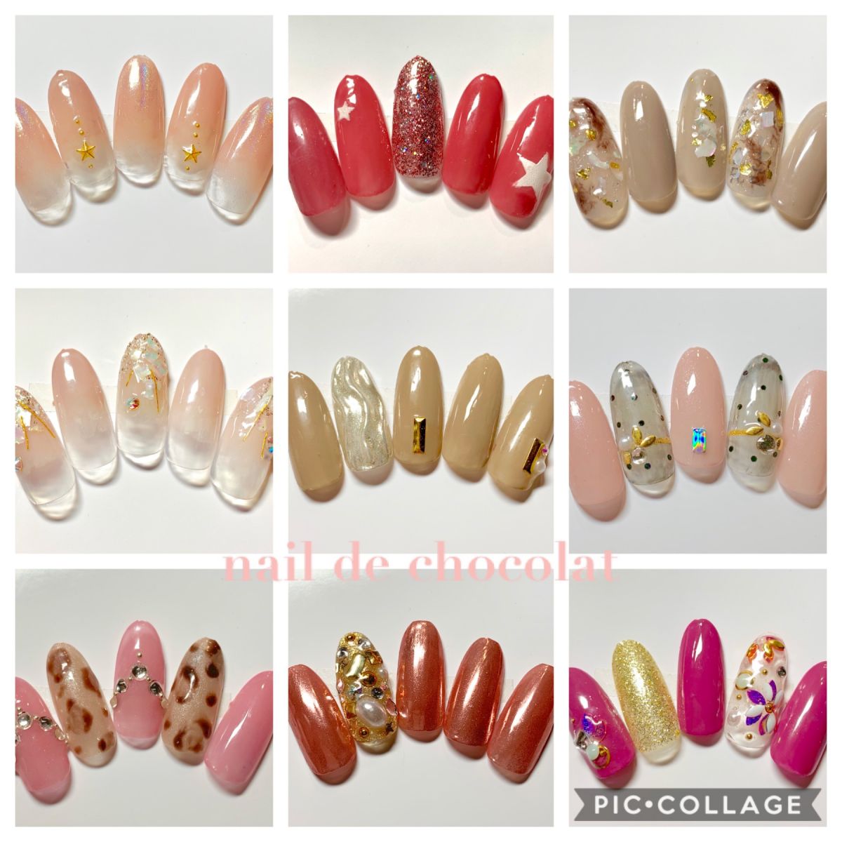 他店オフあり キャンペーンジェルネイル５７００円 名古屋出張ネイルnail De Chocolat ネイルドショコラ