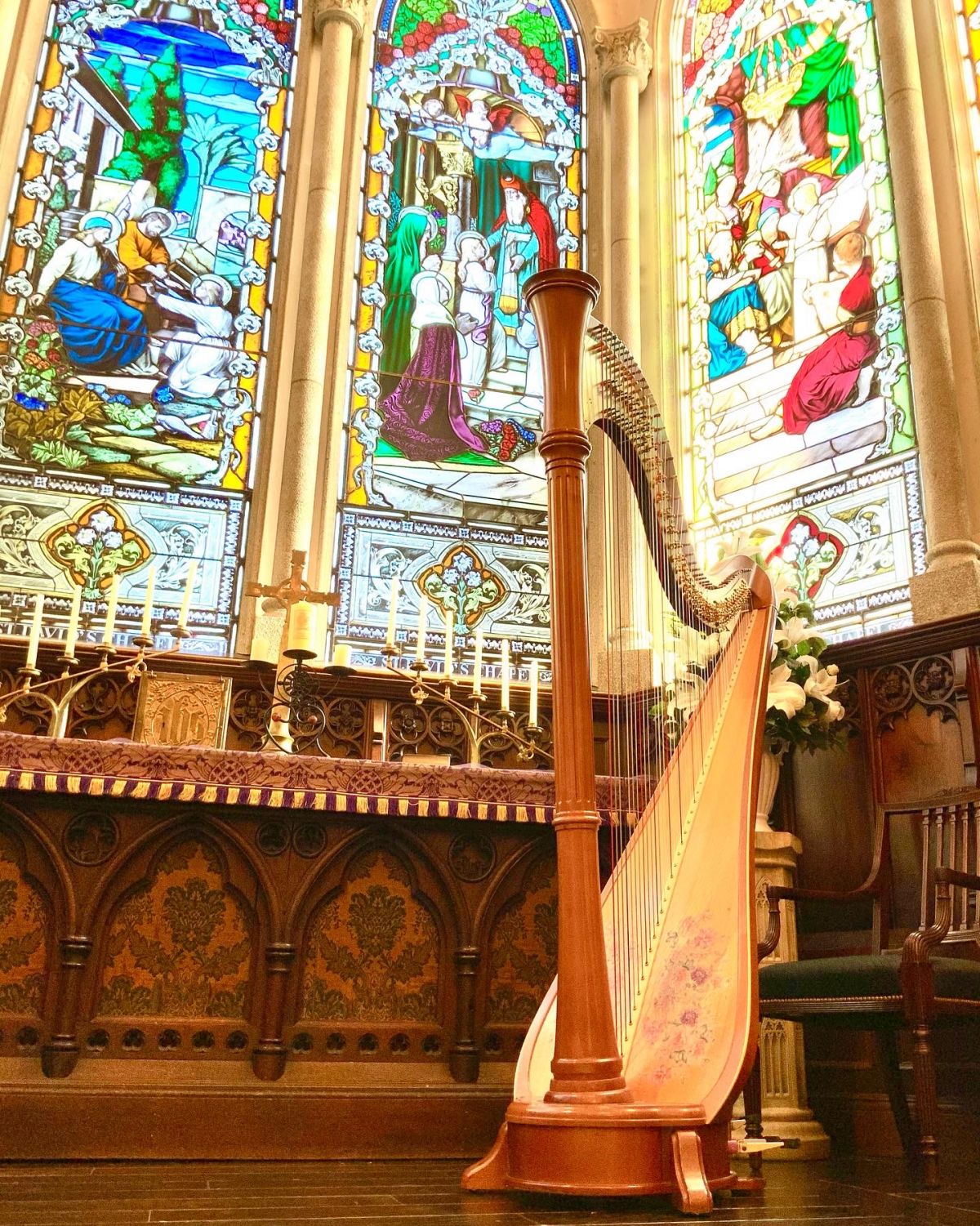 ハープ王子のレッスン