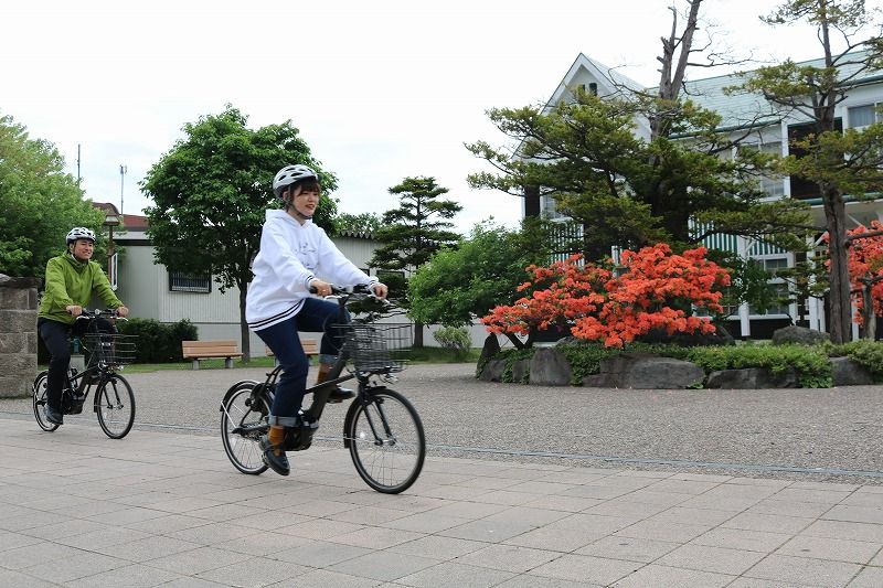 ここ から 自転車 で 1 時間