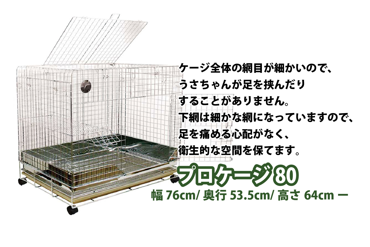 プロケージ80 うさぎのしっぽ通販は、『プロケージ80』を全国へお届け