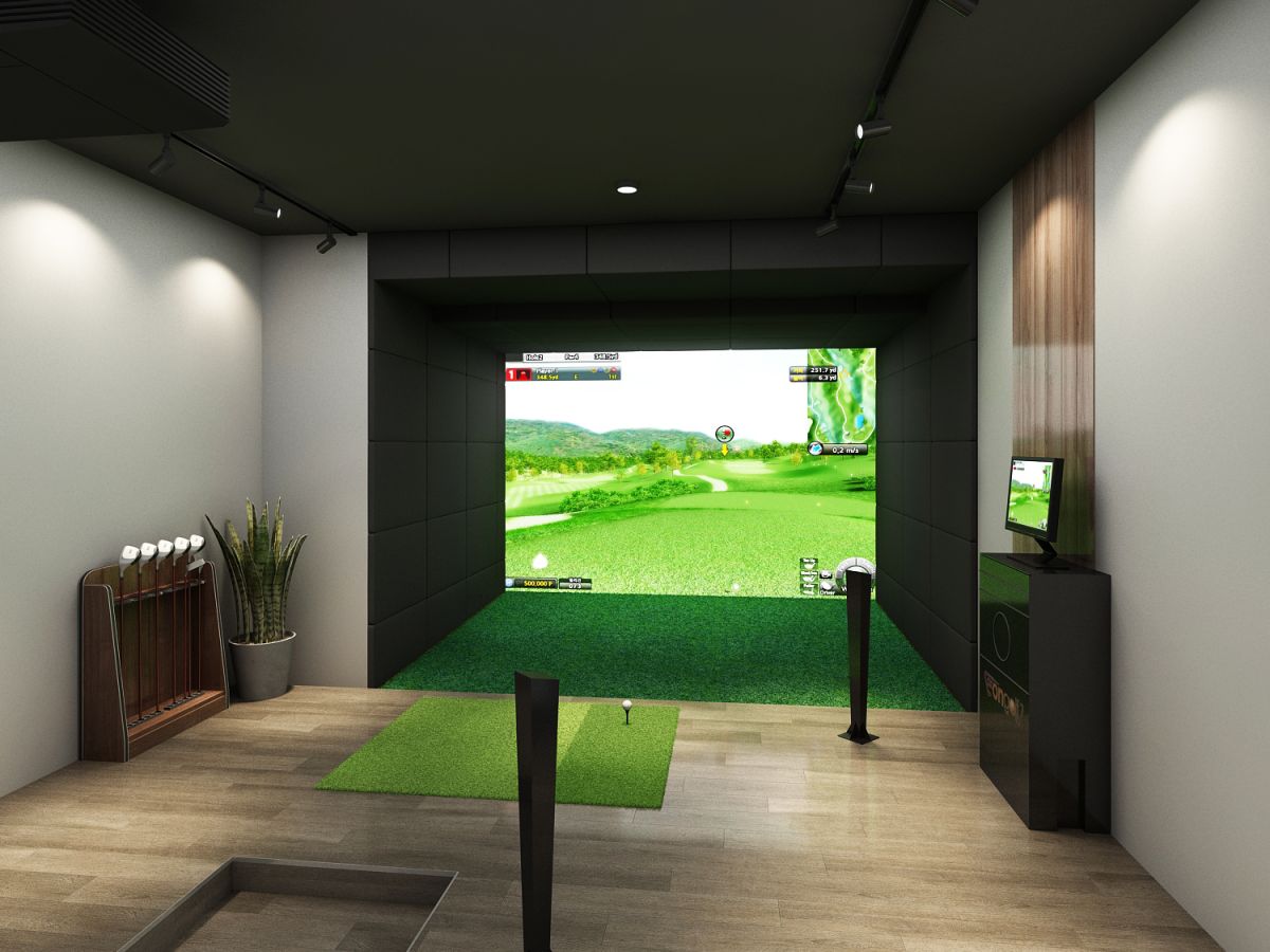 完全個室のインドアゴルフ自主練場SundayBack9