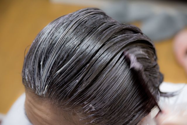 カット ヘアマニキュア 炭酸泉 Hair Lounge Comme Moi